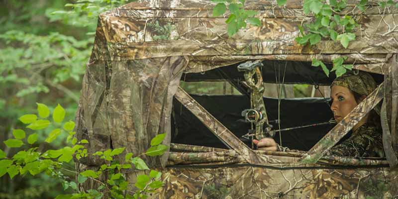 Ground Blind For Bowhunting800*400